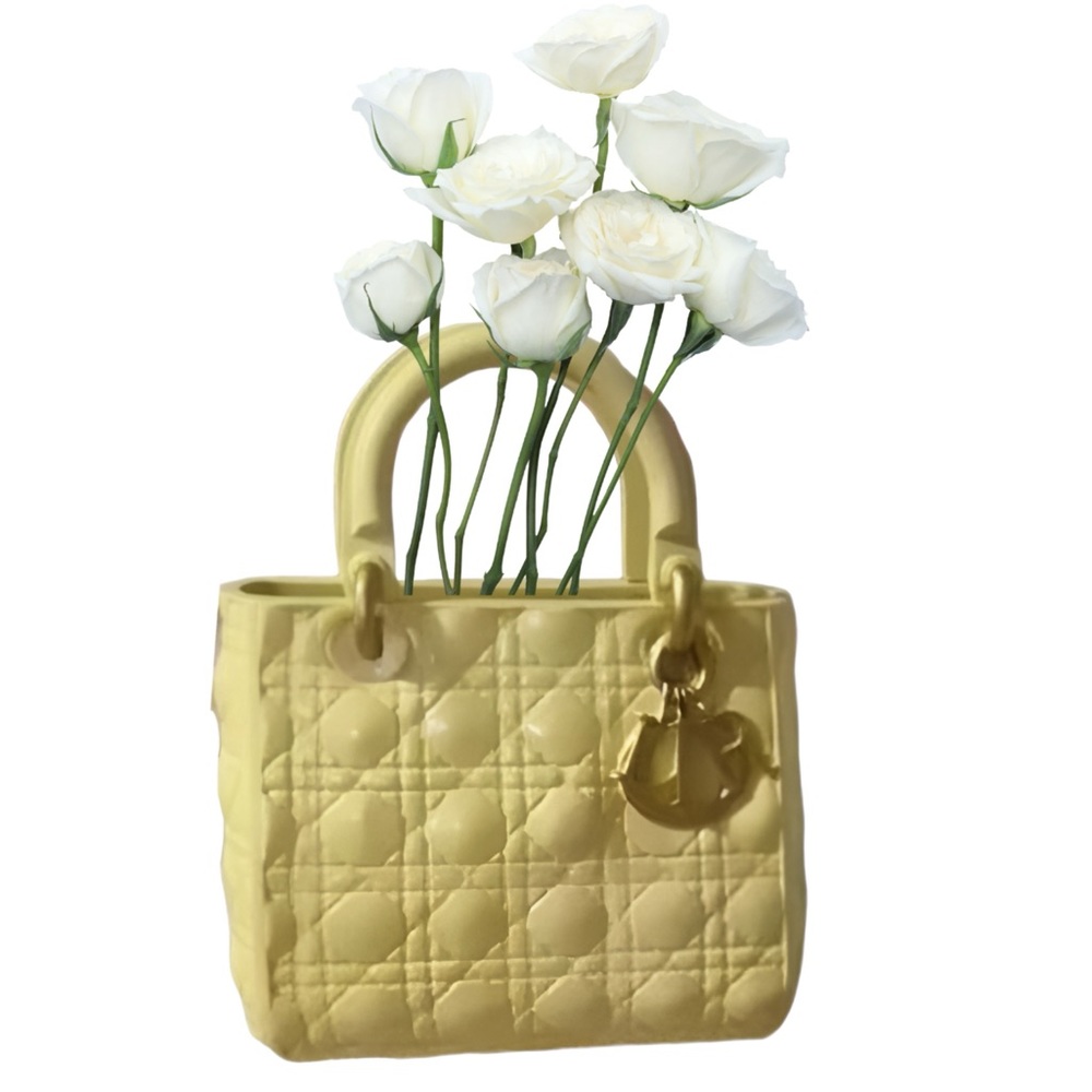 Handbag Shaped Purse Vase